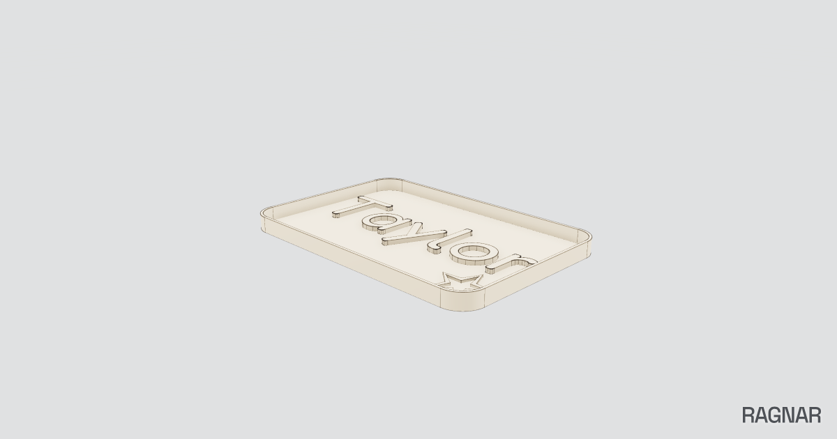 Personalized Decor Tray