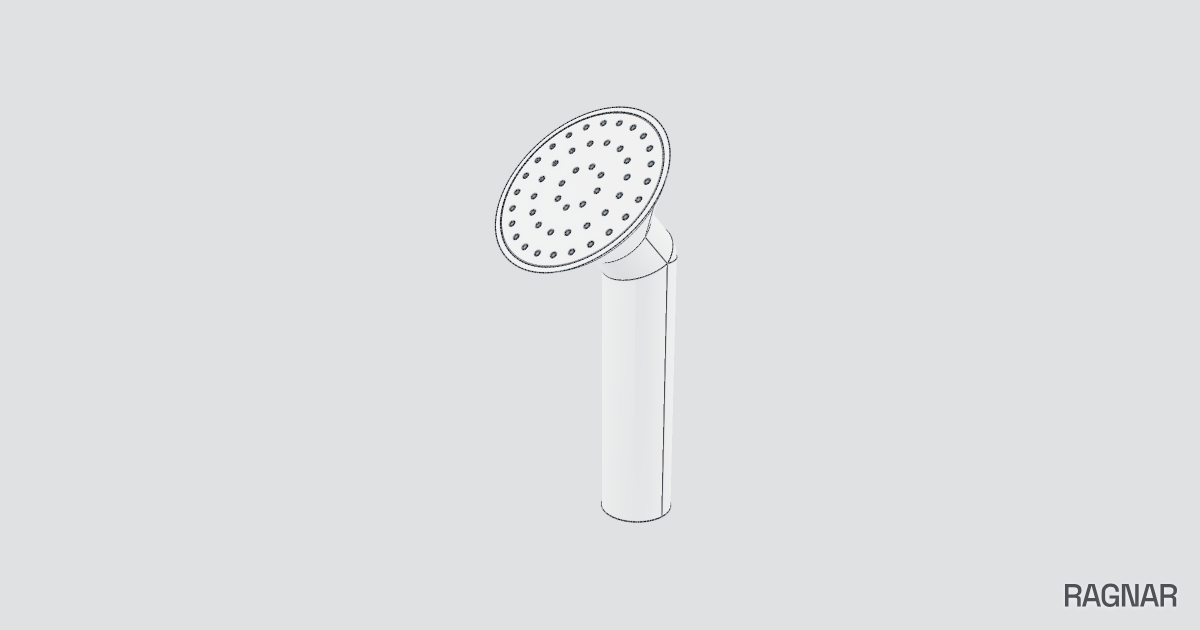 Simple shower head
