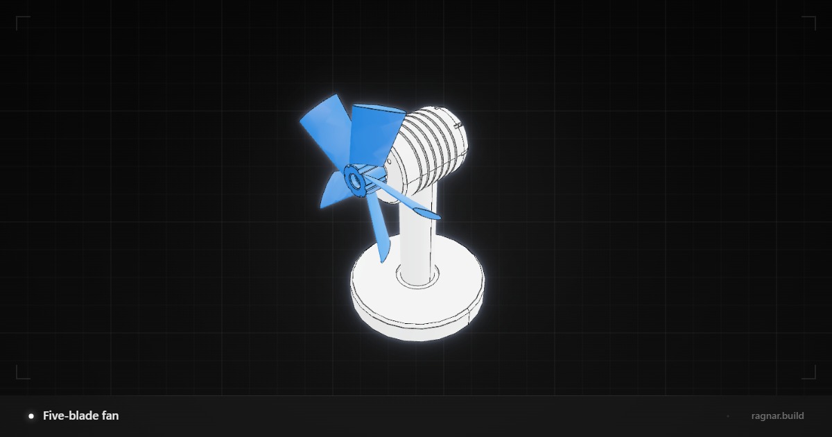 Desktop Electric Fan