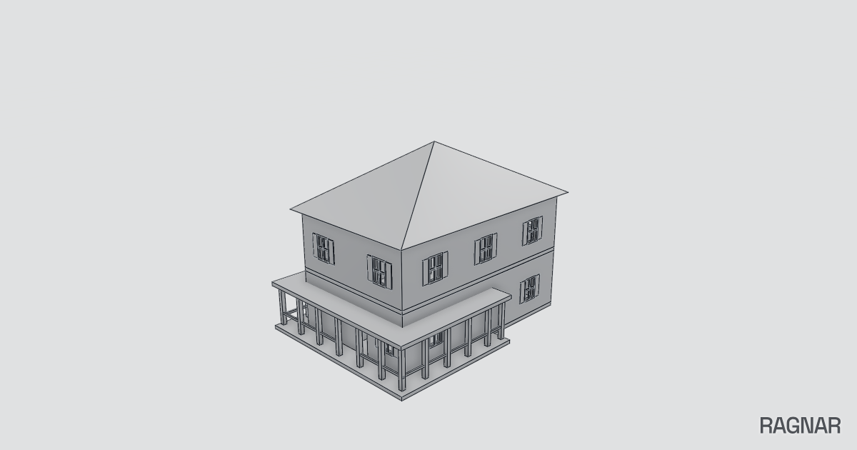 Customizable house model