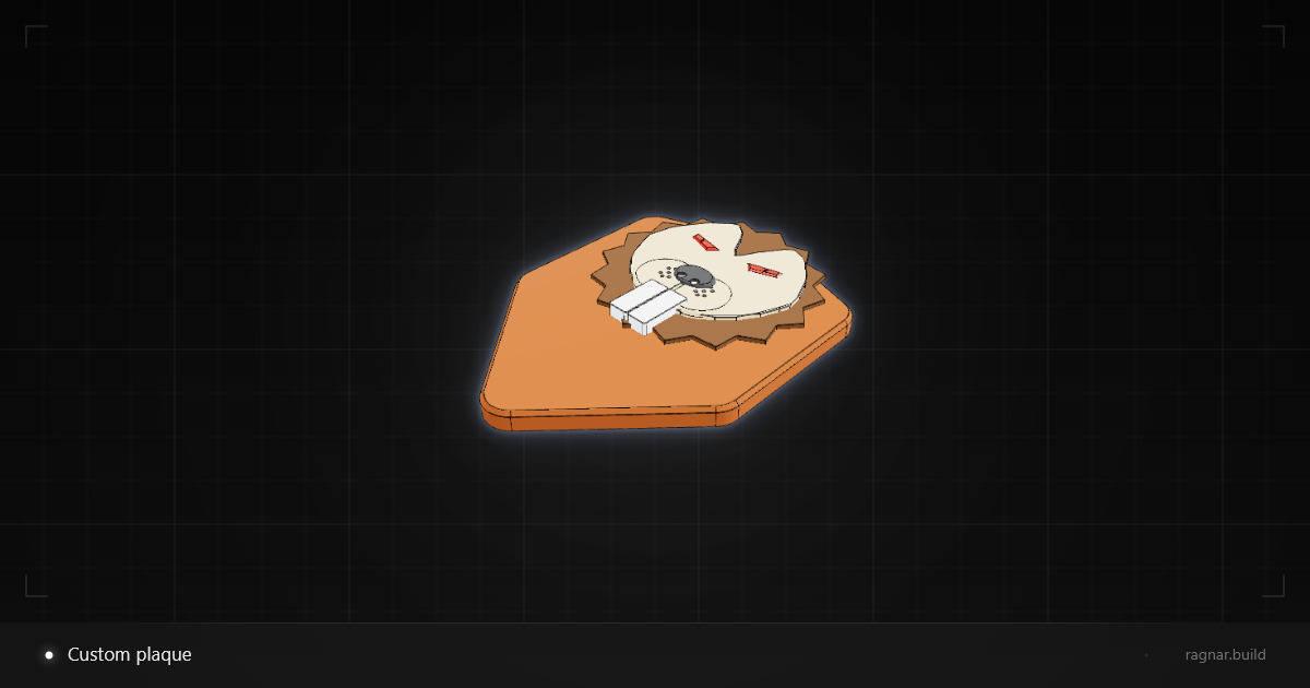 Beaver Shield Plaque