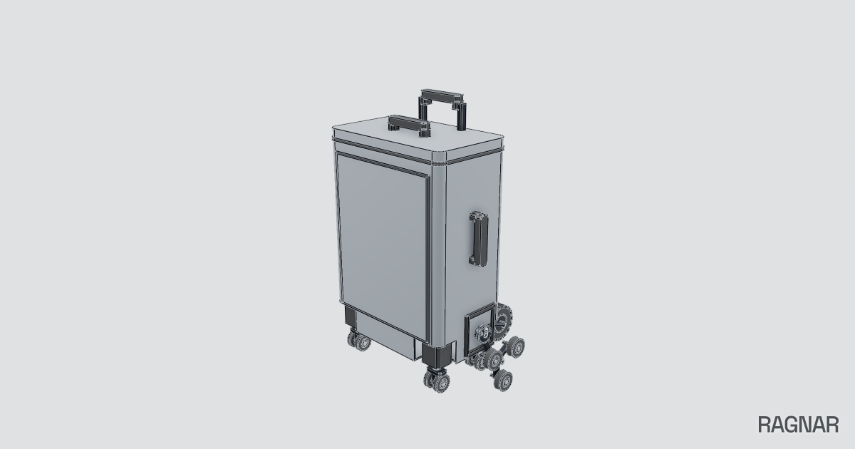 Multi-Terrain Suitcase Wheels