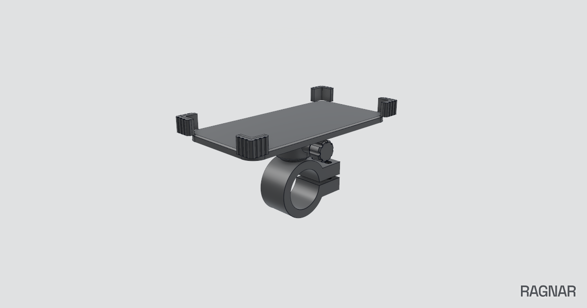 Bicycle phone mount