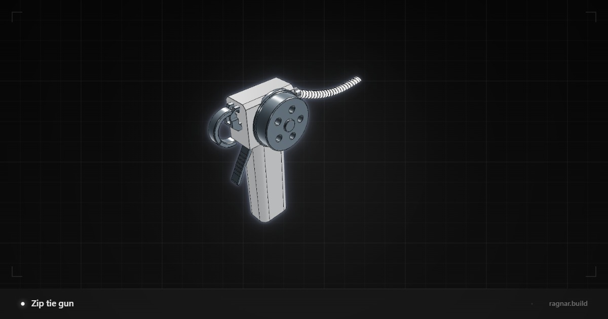 Zip tie gun