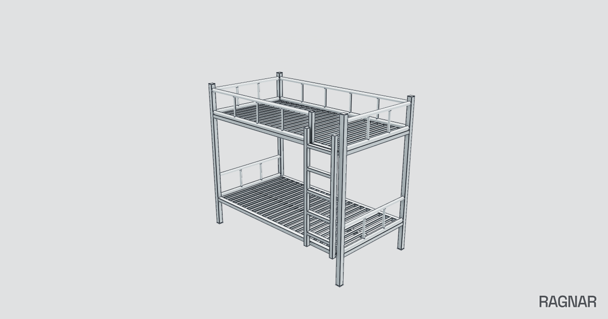 Double bunk frame
