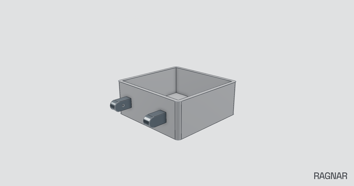 Small hollow box