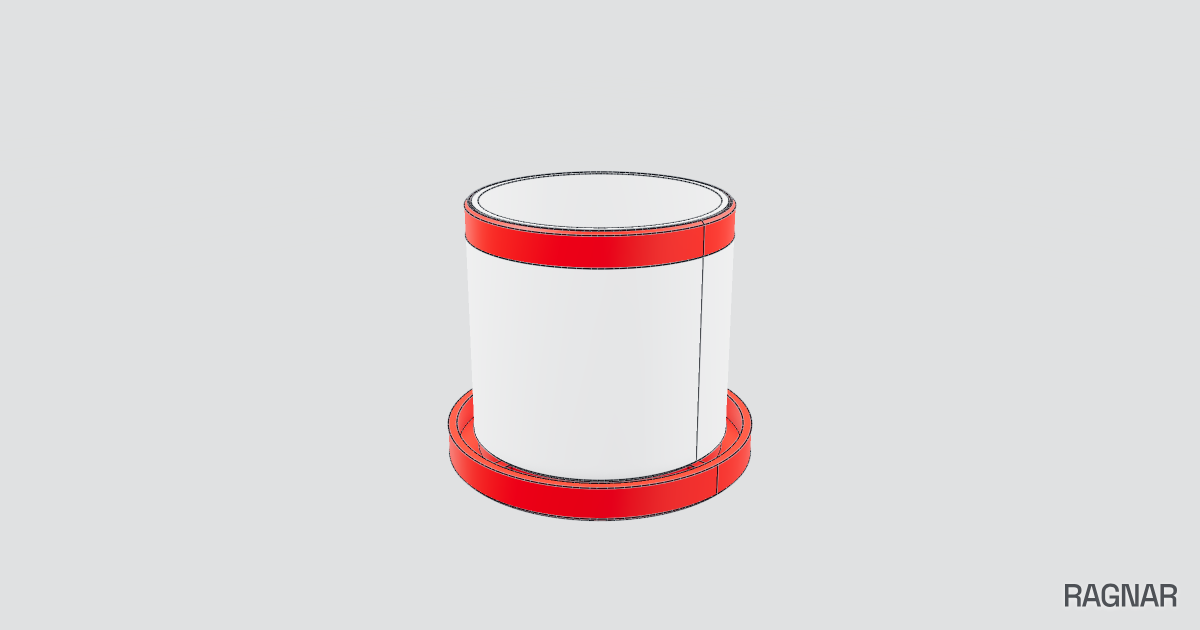 Futuristic Bauhaus Pot