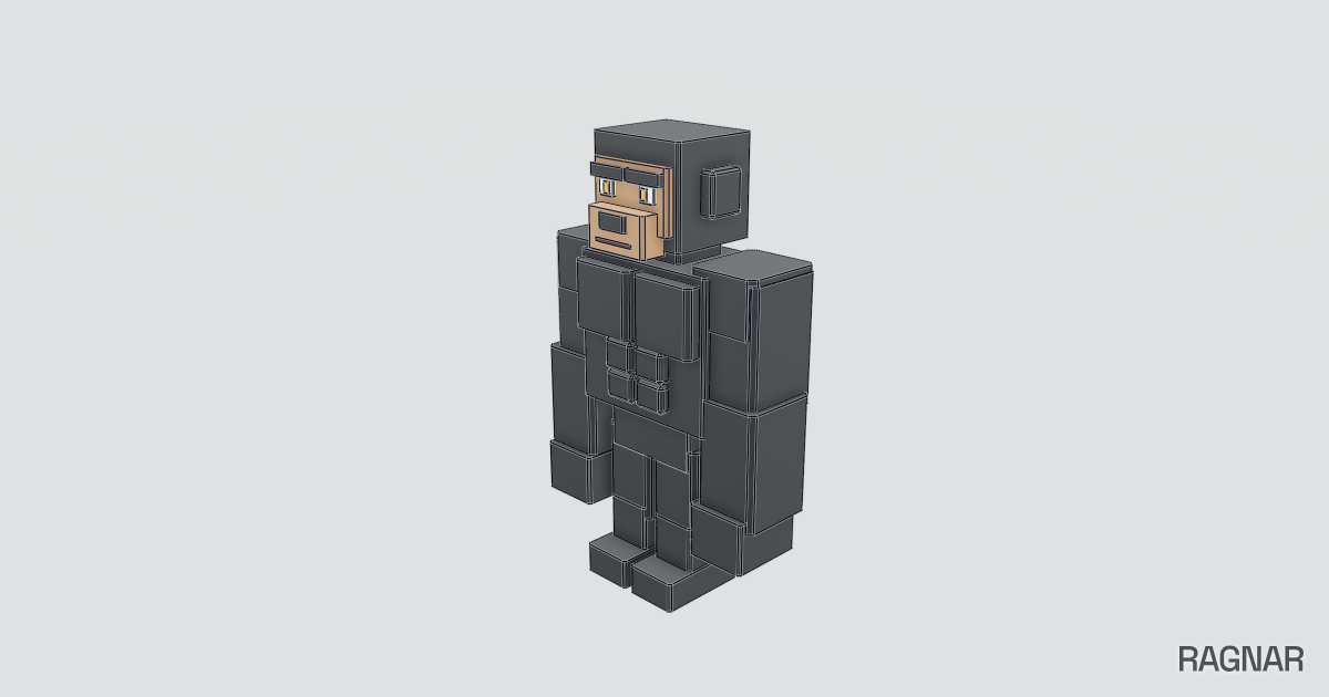 Primate skeleton model