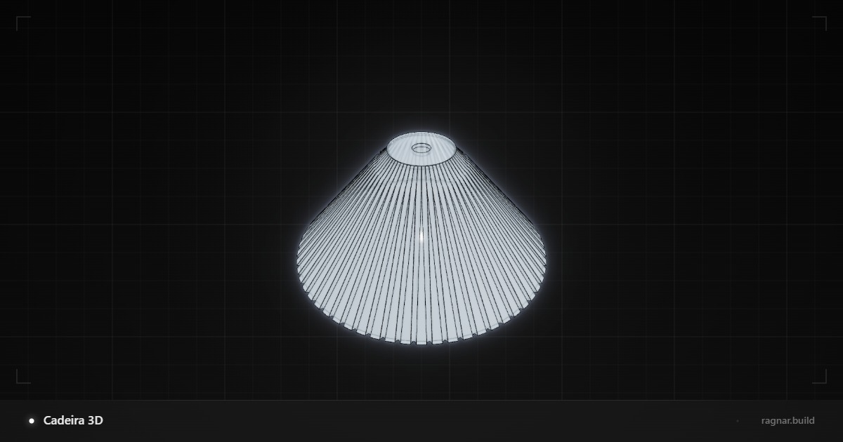 Cadeira 3D