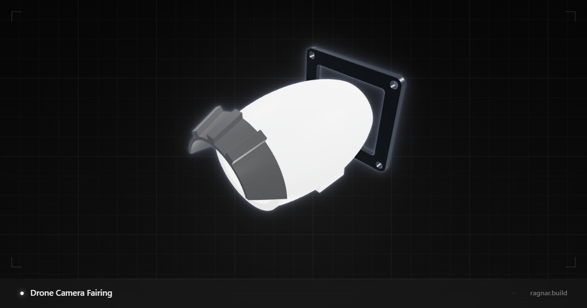 Drone Camera Fairing