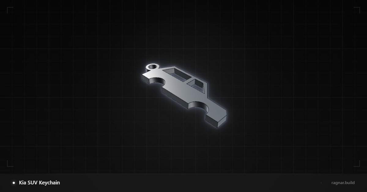 SUV Car Keychain