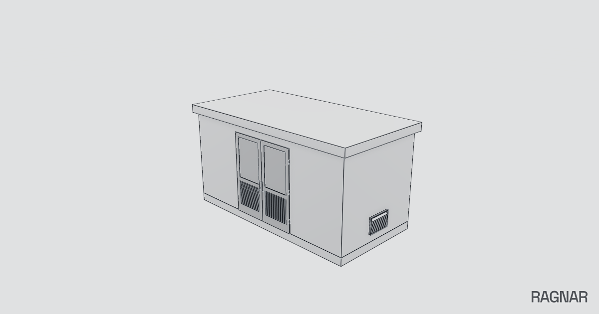 Concrete Utility Enclosure