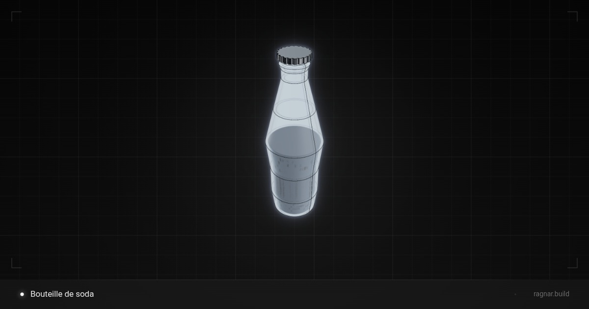 Bouteille de soda