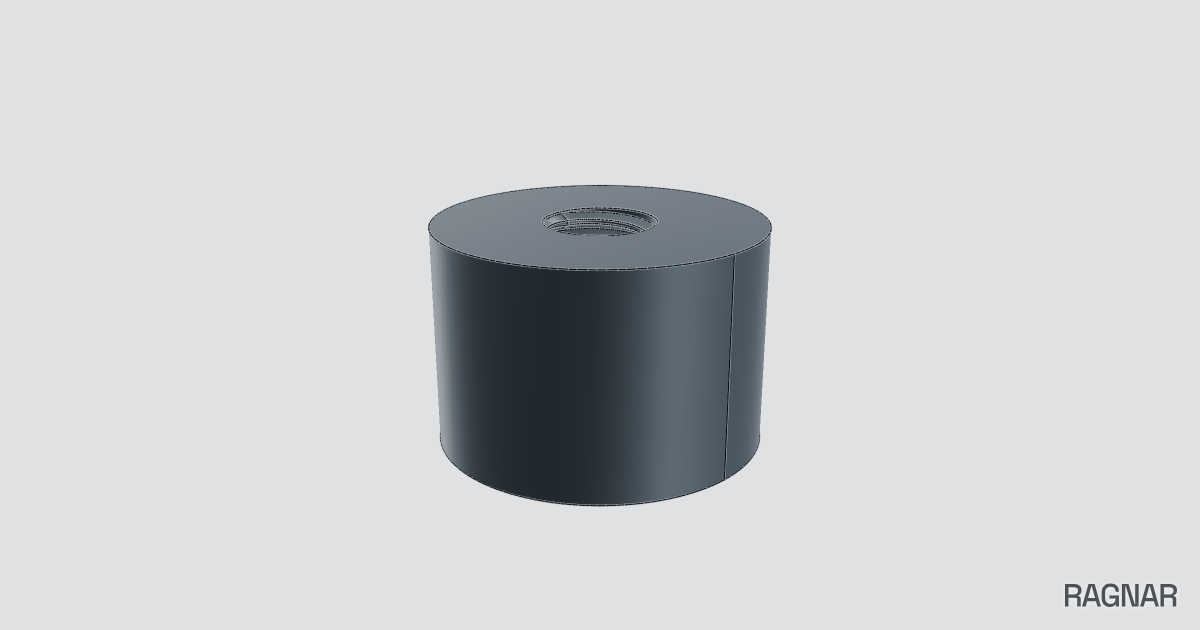Cylindrical adapter block