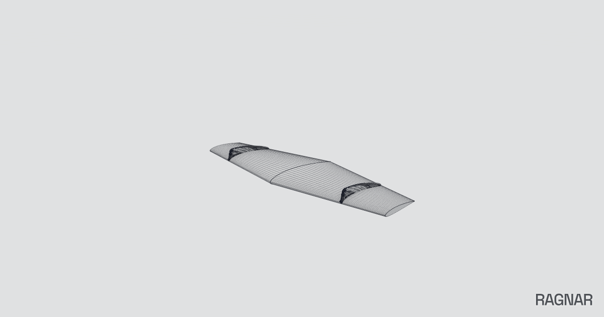 Bio-inspired aircraft wing