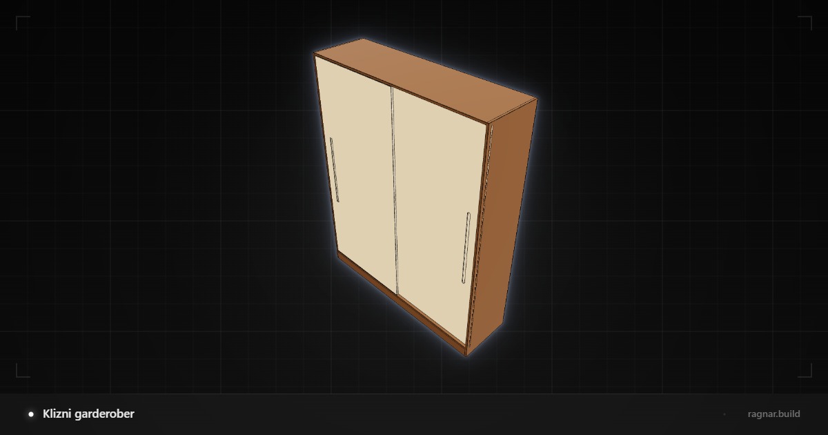 Large Wooden Wardrobe