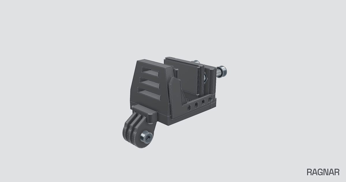 Action Camera Chin Mount