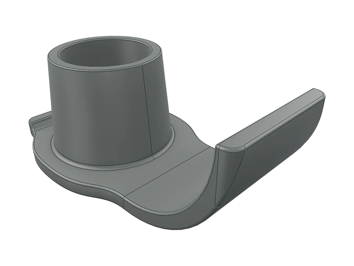 Crutch Sled Foot
