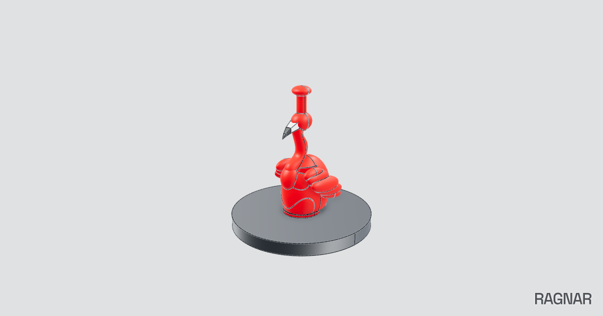 Flamingo Spinning Top