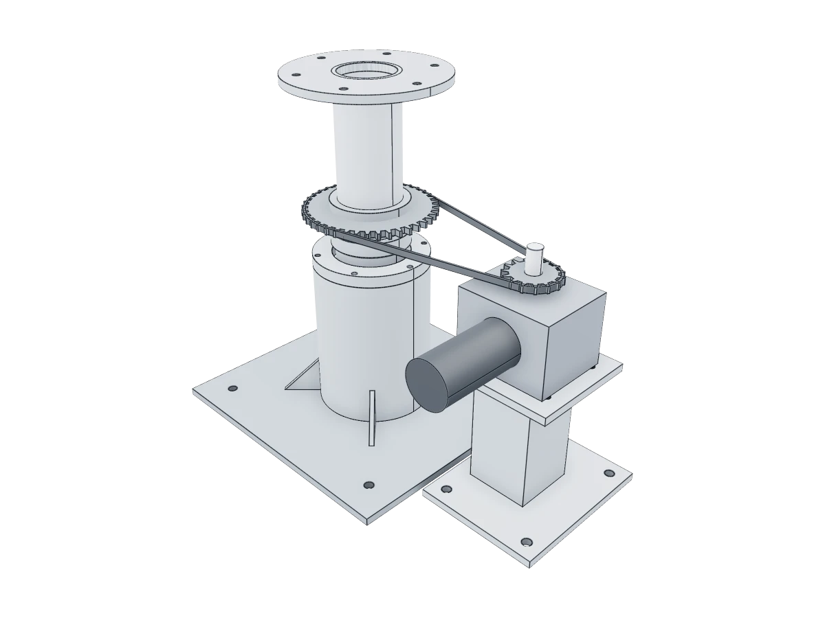 Vertical Rotating Column