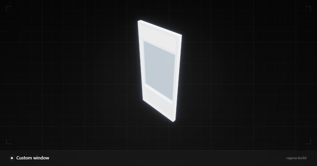 Custom window