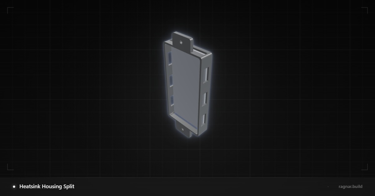 Heatsink Housing Split