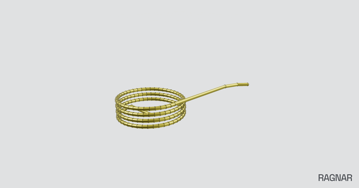 Metal coil spring