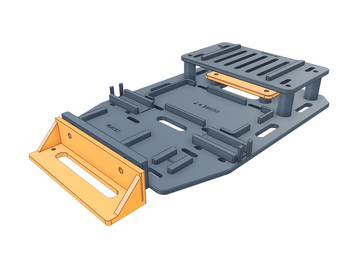 Line Follower Robot Chassis