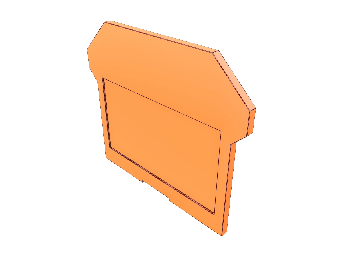 Terminal Block End Plate