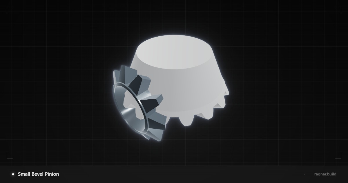 Small Bevel Pinion