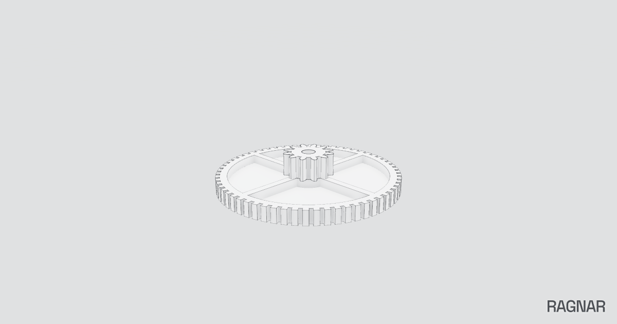 Plastic Compound Gear