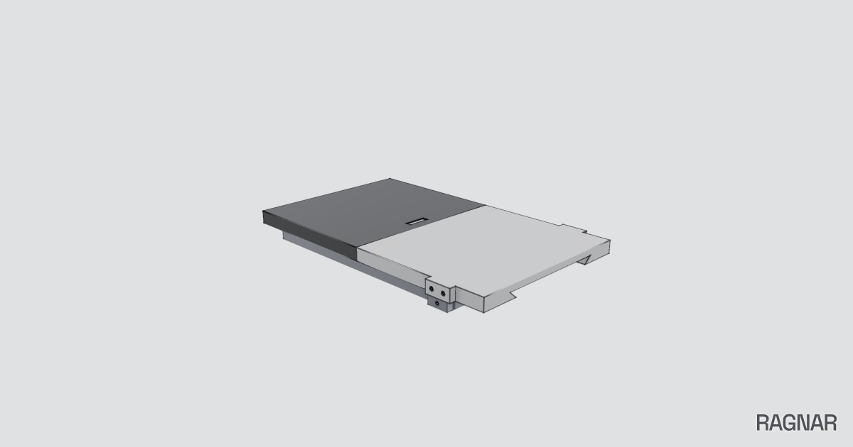 Throttle mounting plate