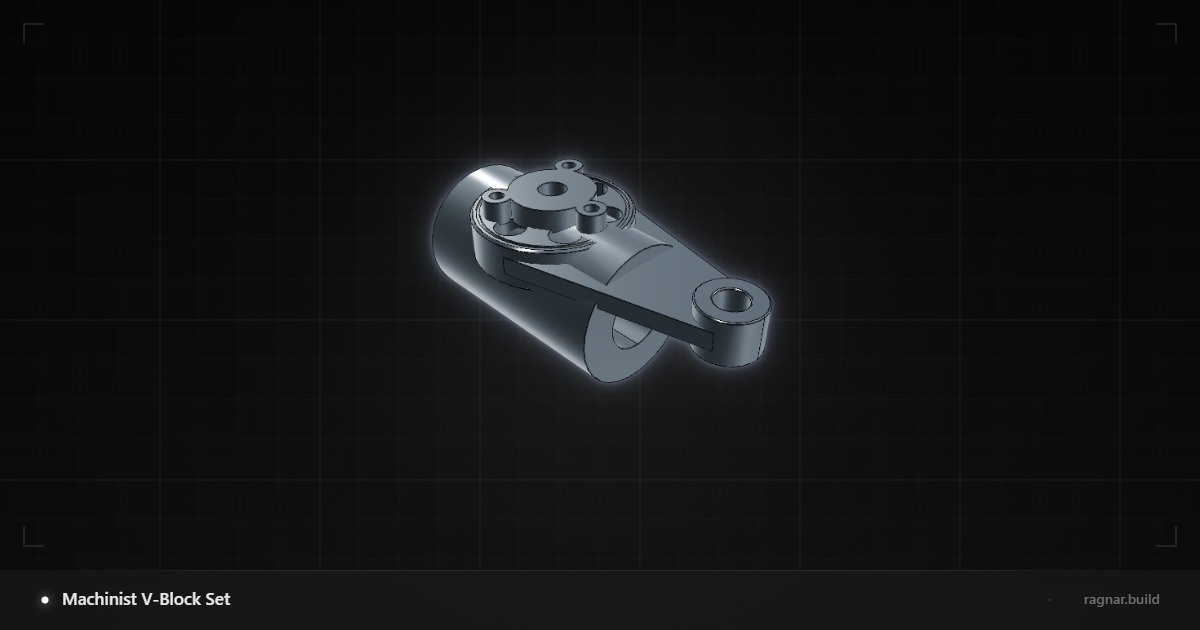Industrial V-block Clamp
