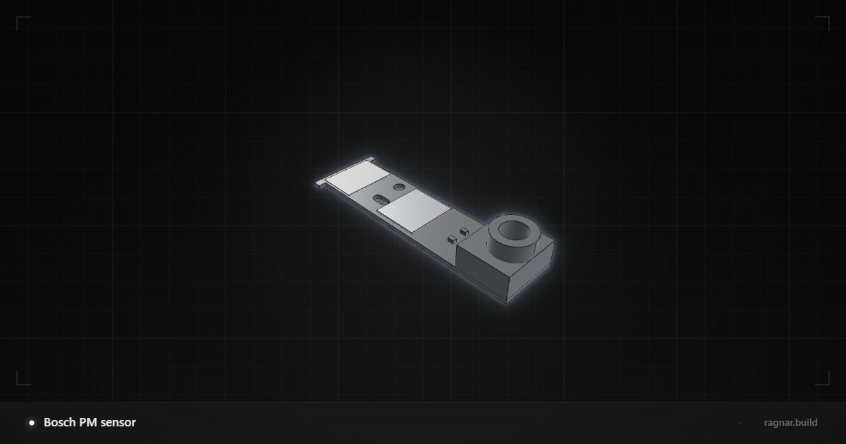 Bosch PM sensor