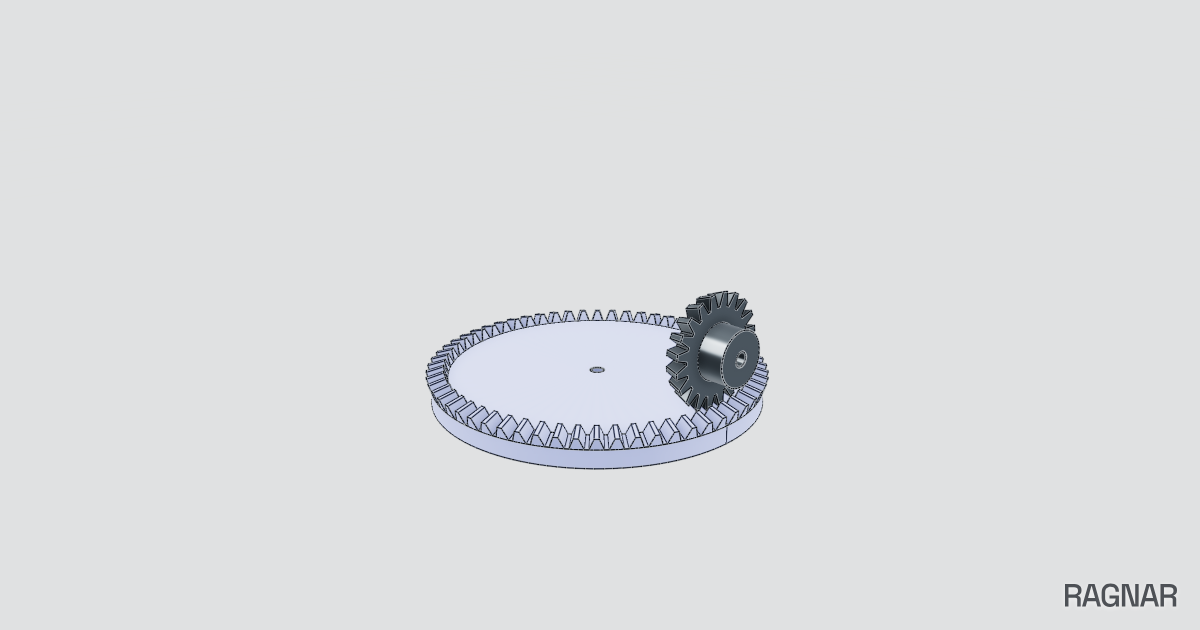 Straight Bevel Pinion