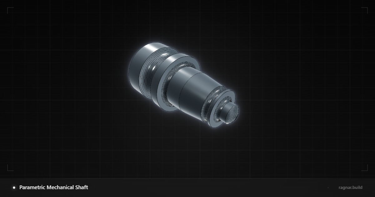Machined Steel Shaft