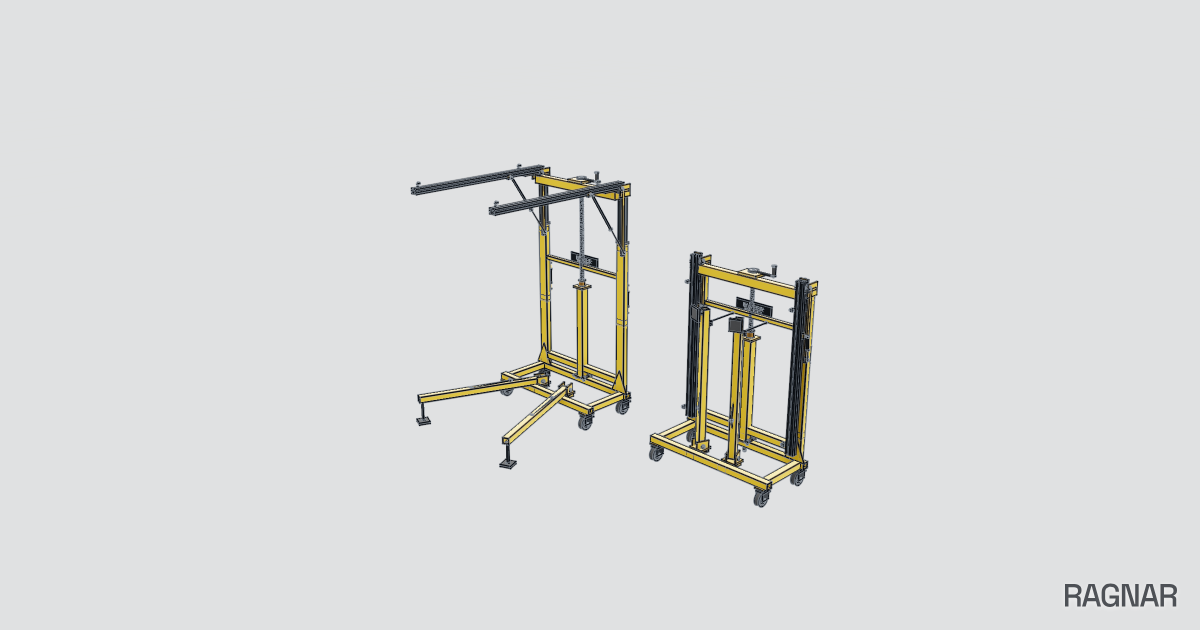 Roof Tent Lift Cart
