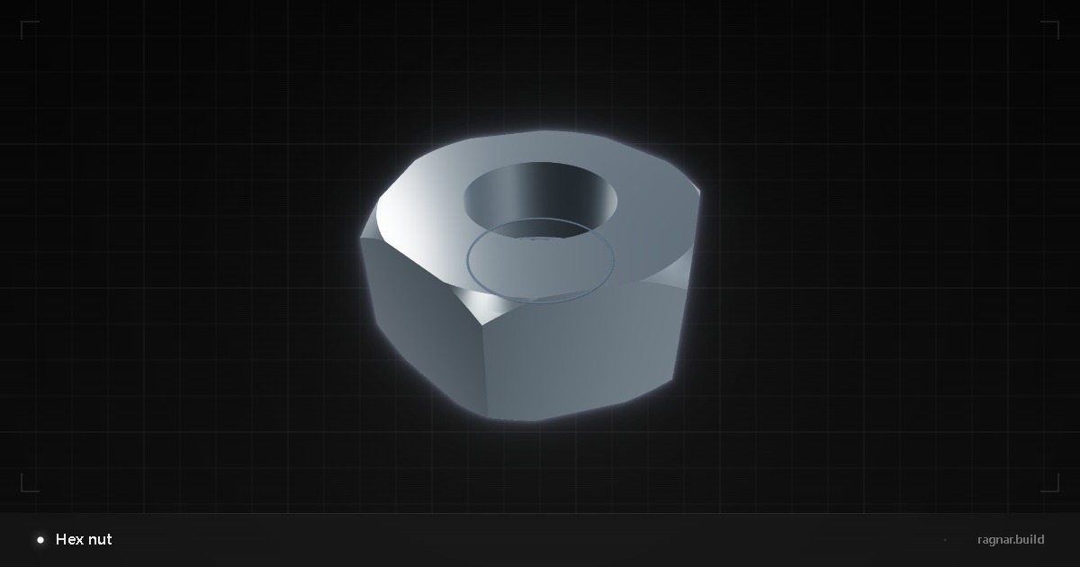 Hex nut