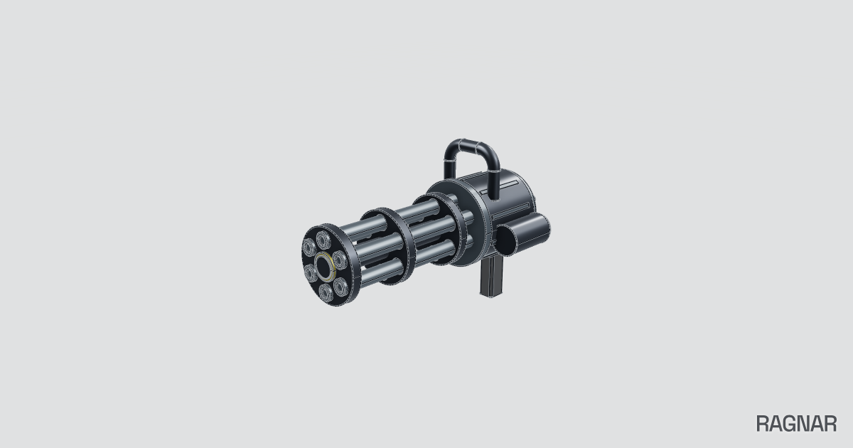 Gatling gun
