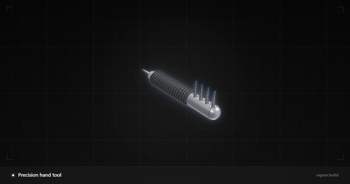 Precision hand tool