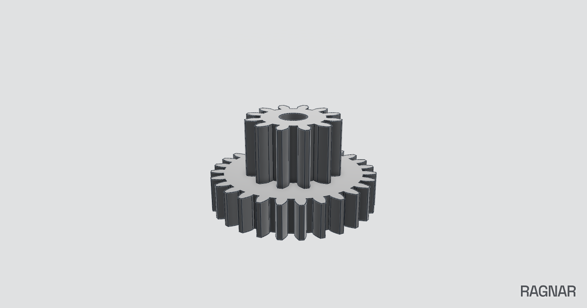 Blender Dual Gear