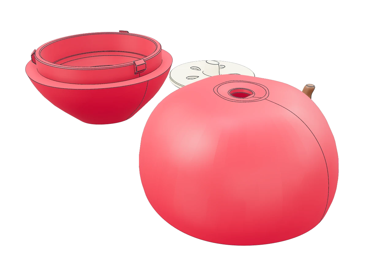 Apple Puzzle Box
