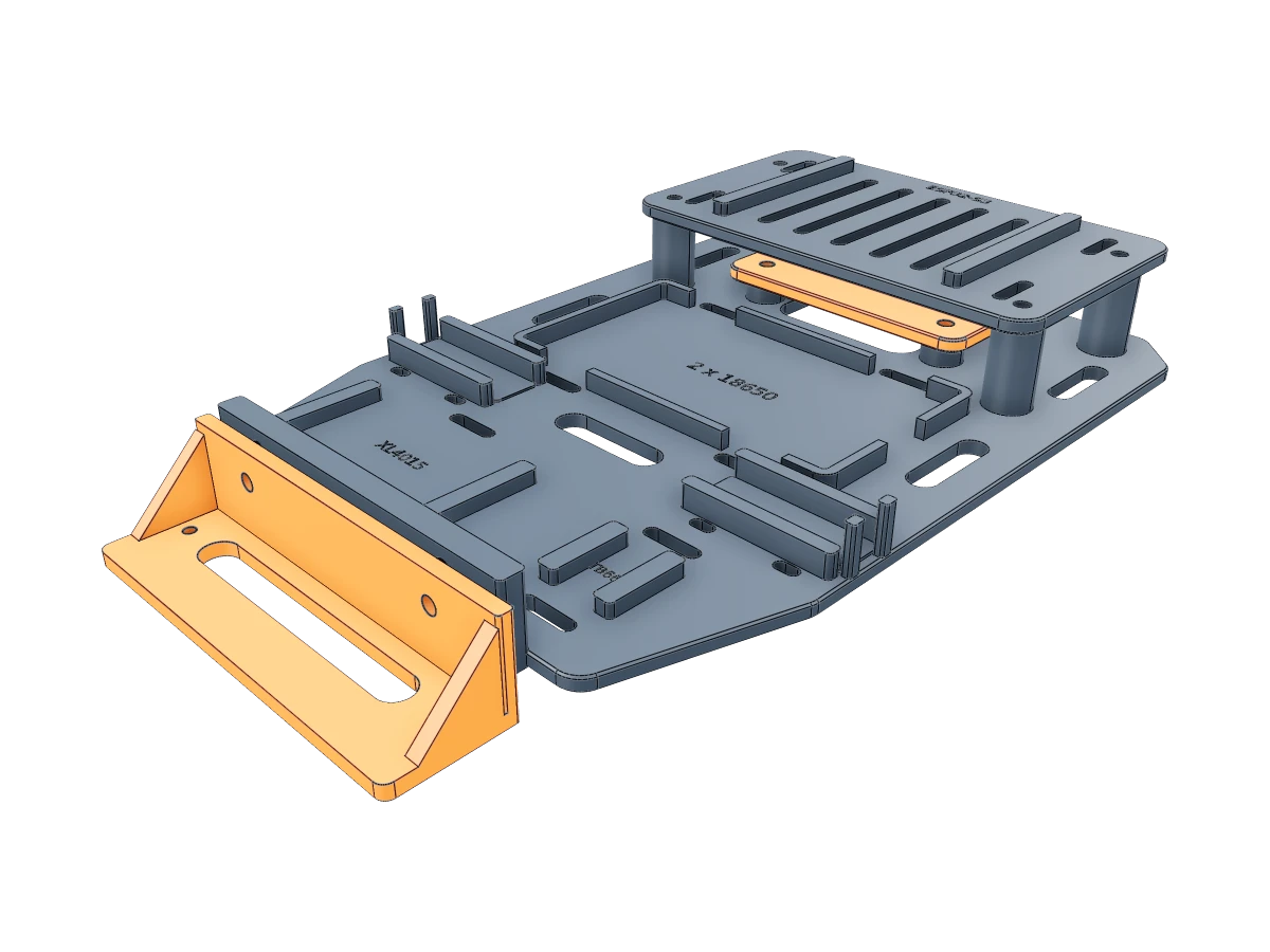 Line Follower Robot Chassis