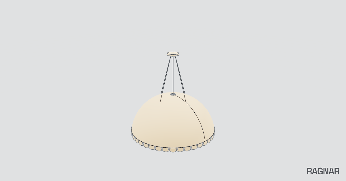 Acoustic Dome Chandelier
