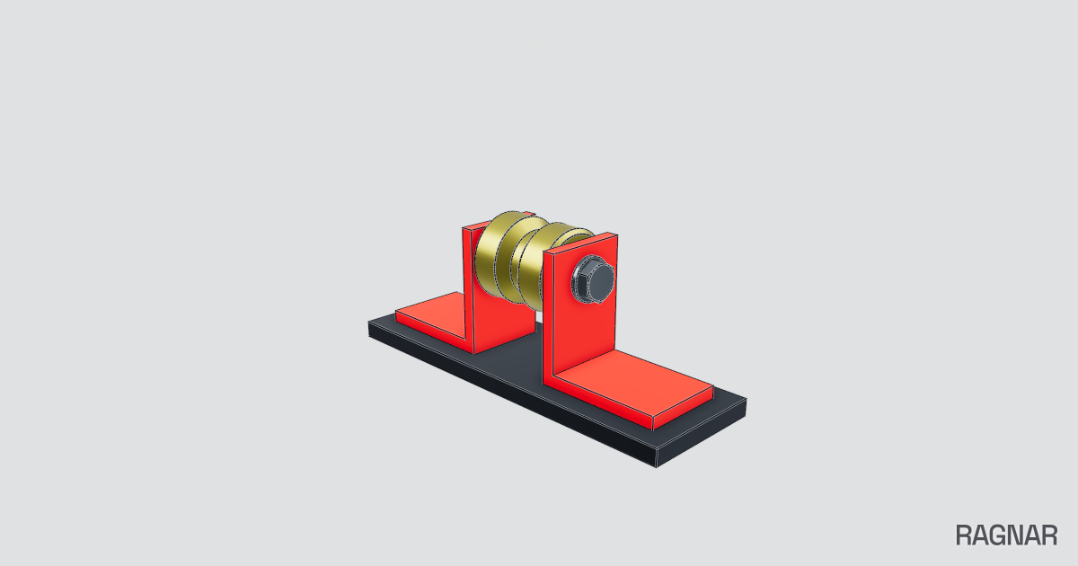 Industrial Roller Assembly