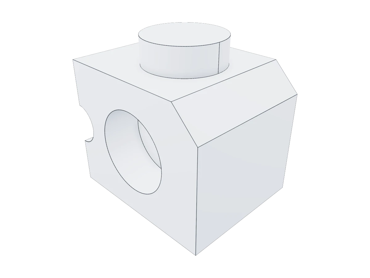 Mechanical Block with Boss