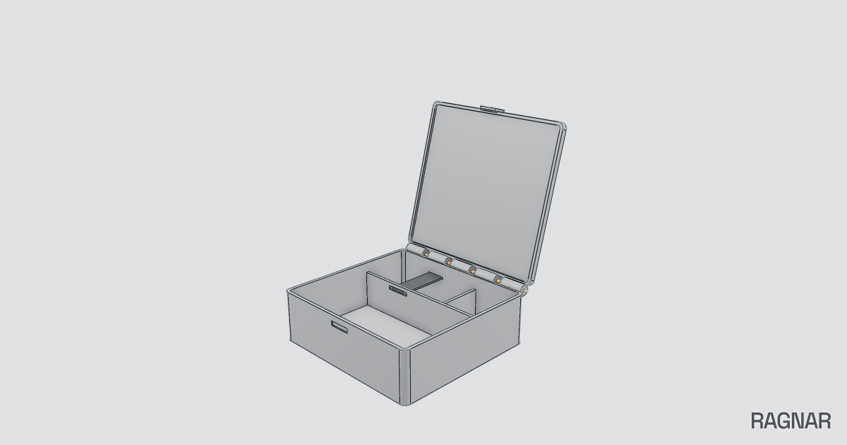 Slim Power Supply Case