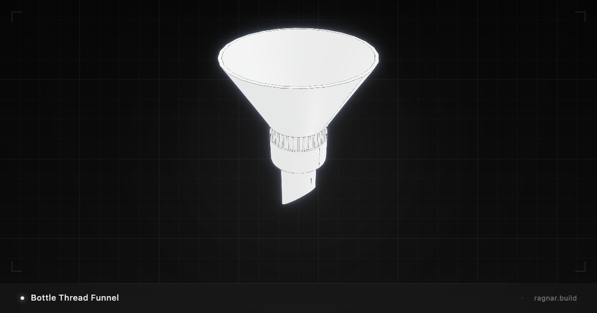 Threaded Bottle Funnel