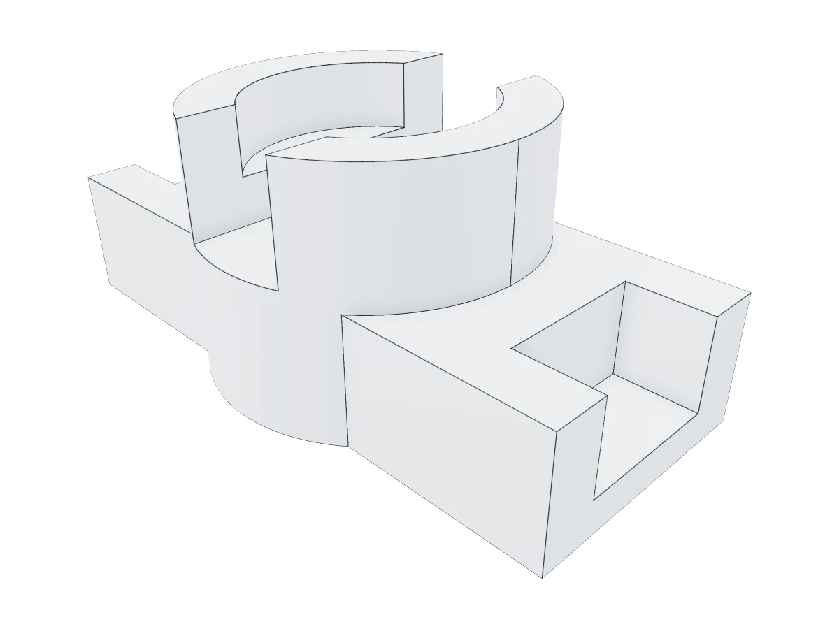 Slotted Cylindrical Support
