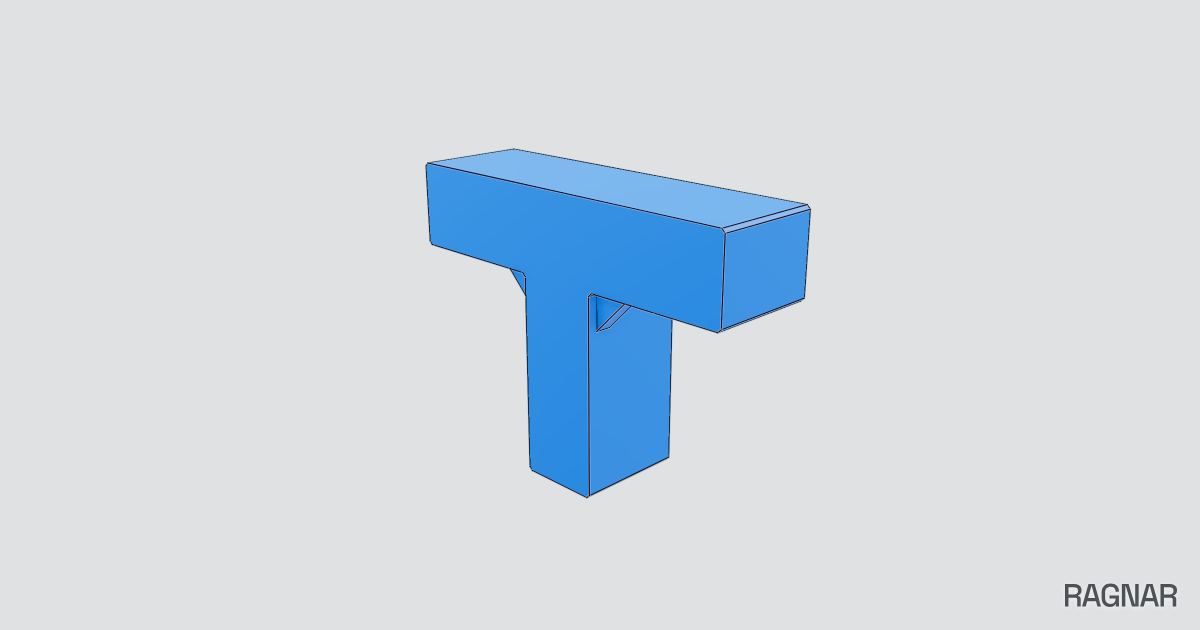 U-profile corner connector